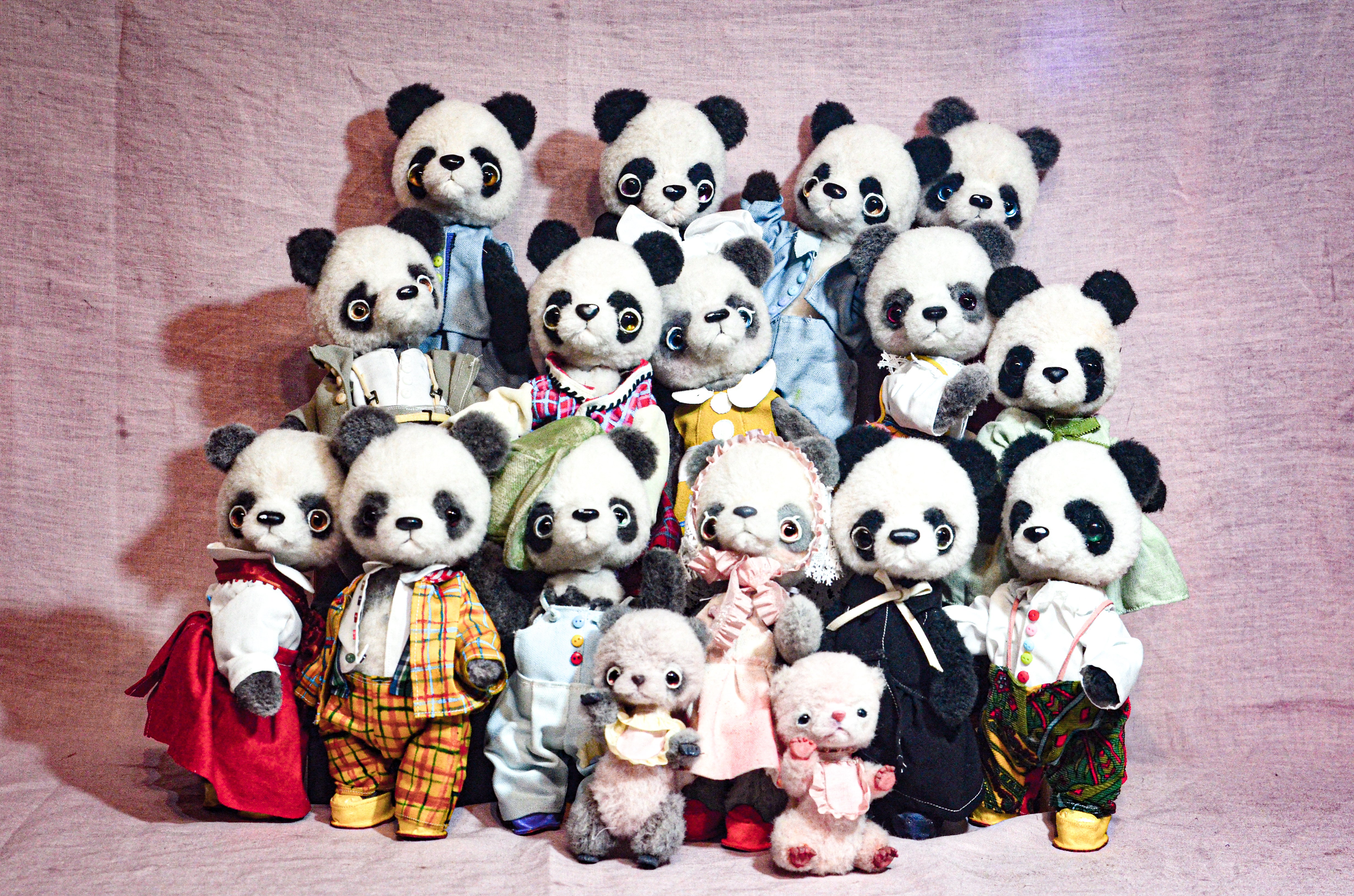 上野観光連盟公認ぬいぐるみ】うえのパンダ – Sayaka Kobori Studio