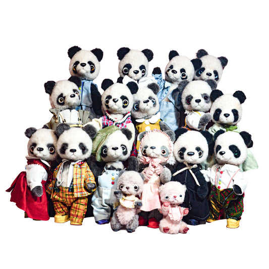 18. 上野観光連盟公認 うえのパンダ 17体コンプリートセット